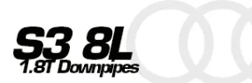 Audi S3 8L 1.8T Downpipes