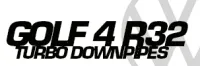 Golf 4 R32 Turbo Downpipes