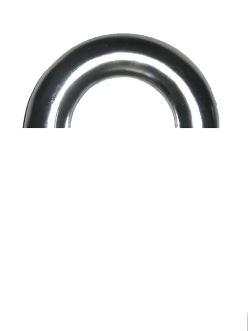 Alurohrbogen 180° ø 60mm - L 320mm - 2mm Wandstärke schweißbar