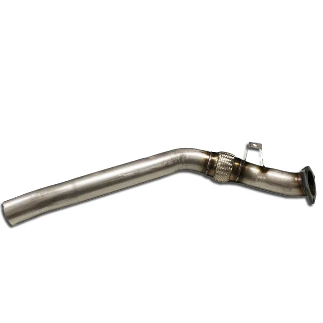 Downpipe für Audi A4 A6 1.8T B6 Quattro ø 63,5mm 2,5" aus Edelstahl mit Interlock Flexrohr