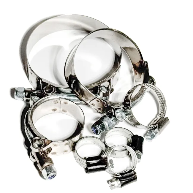 Schlauchschellen Set für Ansaugschlauch aus Silikon - 380700-01-02