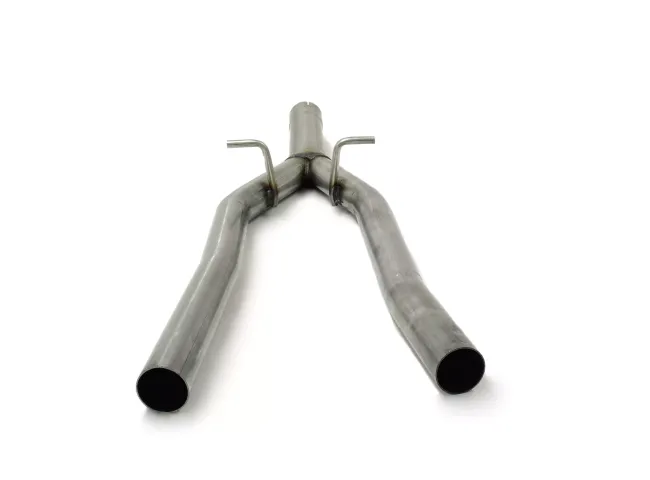 Simons Edelstahl Racepipe Mittelschalldämpfer Ersatzrohr 63,5 mm für AudiA4 (B6) Quattro Limousine/Avant/Kombi 1,8 T