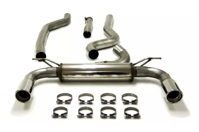 Simons Edelstahl Sportauspuffanlage Duplex 90 mm für BMW F36 420D