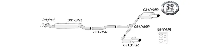 Simons Edelstahll Sportauspuff Duplex 90x 120 mm Oval Opel Insignia Caravan 4x4 1.6T, 2.0T, 2.8 EG Betriebserlaubnis #1 #1 #1