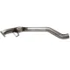 Hosenrohr Downpipe für Audi A4 A6 1.8T B6, Passat 1.8T 3BG/5B ø 63mm 2,5" aus Edelstahl