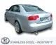 Simons Edelstahl Sportendtopf Duplex L+R 1x100 mm für Audi A4 (B7) Quattro Limousine/Avant/Kombi 1.8T/2.0TFSi EG-Genehmigung