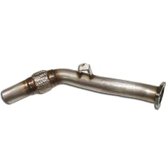 Hosenrohr Downpipe für Audi A4 A6 1.8T B5 3B 3BG Quattro ø 63,5mm 2,5" aus Edelstahl