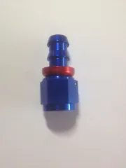 30x Aluminium fitting gerade D08 3/4 UNF auf 13mm Schlauchanschluss push on