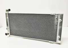 Alu Wasserkühler für Golf 2 / Corrado VR6 (Turbo) 2.8L 2.9L aus Aluminium Netzmaße L 630mm x H 310mm x T 40mm