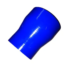 Silikonreduzierer gerade 65x60mm innendurchmesser blau L 100mm 4 lagig 5mm Wands
