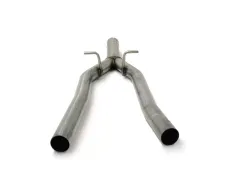 Simons Edelstahl Racepipe Mittelschalldämpfer Ersatzrohr 63,5 mm für AudiA4 (B7) Quattro Limousine/Avant/Kombi 1.8T/2.0TFSi