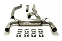 Simons Edelstahl Sportauspuffanlage Duplex 90 mm für BMW F31 3316D, 318D, 320D