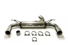 Simons Edelstahl Sportauspuffanlage Duplex 90 mm für BMW F36 420D 